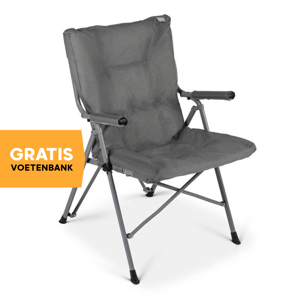 Kampa Chief Campingstoel Grijs