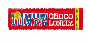 Chocolade Tony's Chocolonely reep 50gr melk