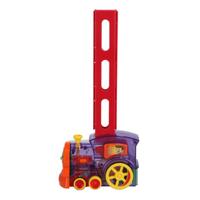 OSA Private Label Domino trein b/o met 80 domino stenen