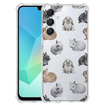TPU Telefoonhoesje Samsung Galaxy A17 - Konijntjes schokabsorberende backcover