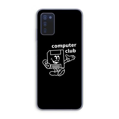 Floppyhead: Samsung Galaxy A03s Transparant Hoesje
