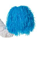 Pompom blauw