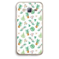 Ananas bladeren: Samsung Galaxy J3 (2016) Transparant Hoesje