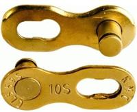 KMC fietsketting missing link 10r goud 5.88mm