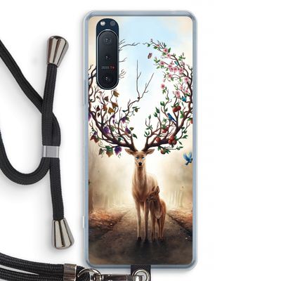 Seasons Change: Sony Xperia 5 II Transparant Hoesje met koord