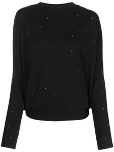 Bimba y Lola crystal-embellished T-shirt - Noir