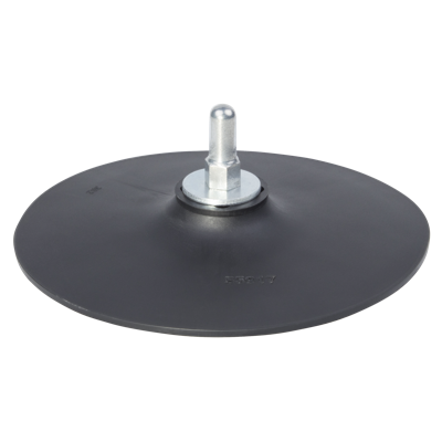 Wolfcraft Steunschijf | Rubber | 6mm schacht | Ø125mm | 1 stuk - 2020000