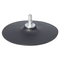 Wolfcraft Steunschijf | Rubber | 6mm schacht | Ø125mm | 1 stuk - 2020000
