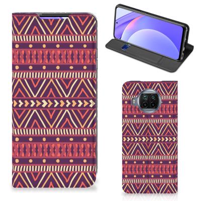 Xiaomi Mi 10T Lite | Hoesje met Magneet | Aztec Paars
