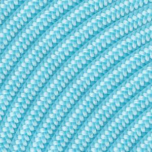 DIY FABRIC CABLE BABYBLAUW PER METER 2X0.75mm