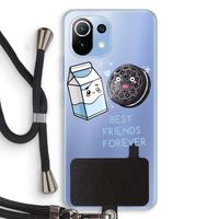 Best Friend Forever: Xiaomi Mi 11 Lite Transparant Hoesje met koord