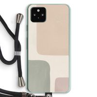 Geo #7: Pixel 5a 5G Transparant Hoesje met koord