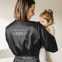 Kimono met naam - Zwart Kimono met naam - Zwart