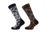 Sinner Ski Sokken Camo - Double Pack