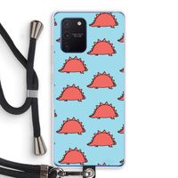 Dinosawrr: Samsung Galaxy Note 10 Lite Transparant Hoesje met koord