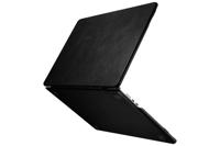 NorthLife MacBook Pro 14 inch (2021-2024) Leren cover hoes - case - Zwart