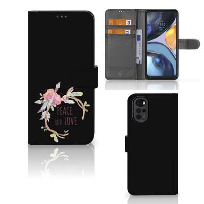 Motorola Moto G22 Leuk Hoesje Boho Text Motorola Moto G22 Leuk Hoesje Boho Text