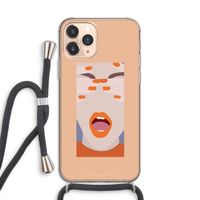 Surprise: iPhone 11 Pro Transparant Hoesje met koord