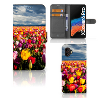 Samsung Galaxy Xcover 6 Pro Hoesje Tulpen - thumbnail