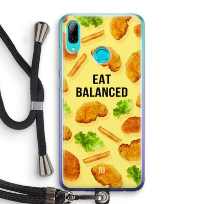 Eat Balanced: Huawei P Smart (2019) Transparant Hoesje met koord