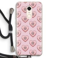 Chicks before dicks: Xiaomi Redmi 5 Transparant Hoesje met koord