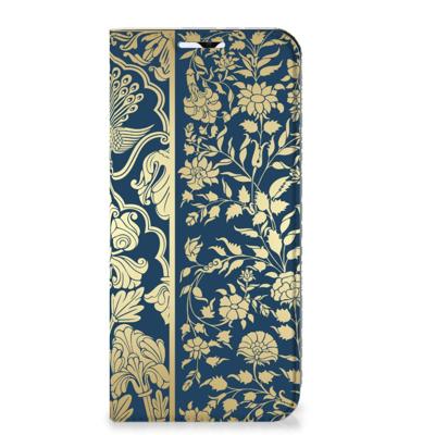 Samsung Galaxy A23 Smart Cover Beige Flowers