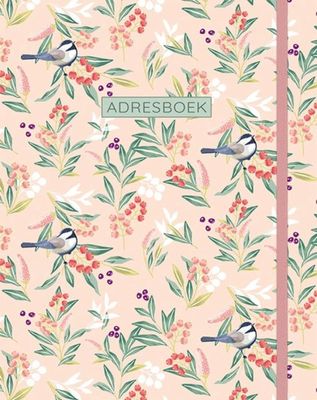 Adresboek (Groot) Romantic Garden