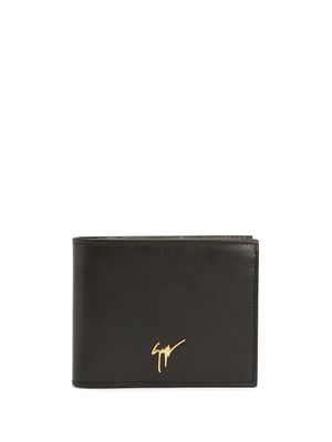 Giuseppe Zanotti portefeuille Albert à design pliant - Noir