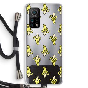 Bananas: Xiaomi Mi 10T 5G Transparant Hoesje met koord
