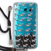 Makis: Samsung Galaxy S6 Transparant Hoesje met koord