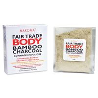 Fairtrade Bamboe Houtskool Scrub Poeder - thumbnail
