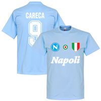 Napoli Osimhen 9 Team T-Shirt- Lichtblauw