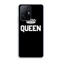 Queen zwart: Xiaomi 11T Pro Transparant Hoesje