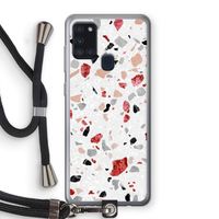 Terrazzo N°12: Samsung Galaxy A21s Transparant Hoesje met koord