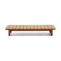 Kave Home Turqueta salontafel 140x70 cm teakhout