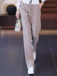 Casual Loose Plain Pants