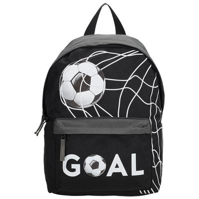Beagles Rugzak Voetbal Goal Zwart/Grijs