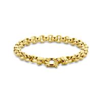 14k Geelgouden Armband met Jasseron Schakel - Luxe en Comfort