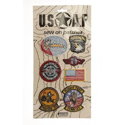 Kaart emblemen USAF stof