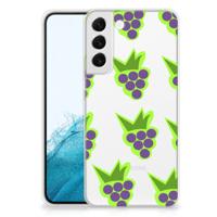 Samsung Galaxy S22 Plus | Siliconen Case | Druiven