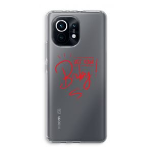 Not Your Baby: Xiaomi Mi 11 Transparant Hoesje