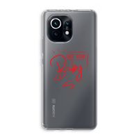 Not Your Baby: Xiaomi Mi 11 Transparant Hoesje