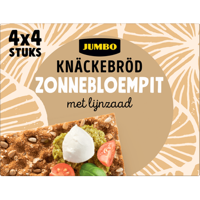 Jumbo Knackebrod Zonnebloempit 4 x 4 Stuks