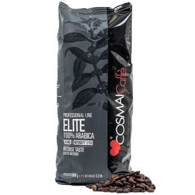 COSMAI koffiebonen ELITE (1kg) - HOUDBAARHEID 09-2025