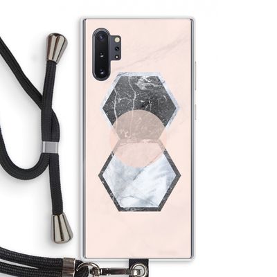 Creatieve toets: Samsung Galaxy Note 10 Plus Transparant Hoesje met koord
