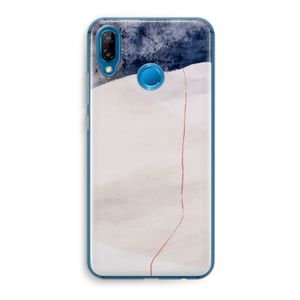 Stone White: Huawei P20 Lite Transparant Hoesje