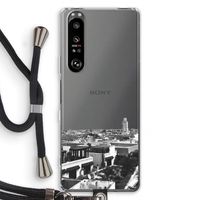 Marrakech Skyline : Sony Xperia 1 III Transparant Hoesje met koord