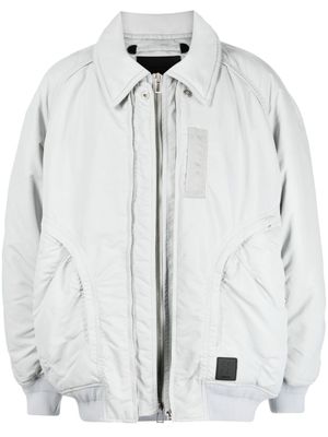 SONGZIO veste Meta MA-1 à col détachable - Bleu
