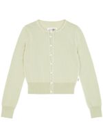 MM6 Maison Margiela cardigan en maille fine - Tons neutres - thumbnail