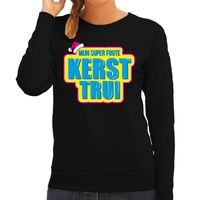 Mijn super foute kersttrui foute Kerst sweater / trui zwart voor dames - Foute party outfit - thumbnail